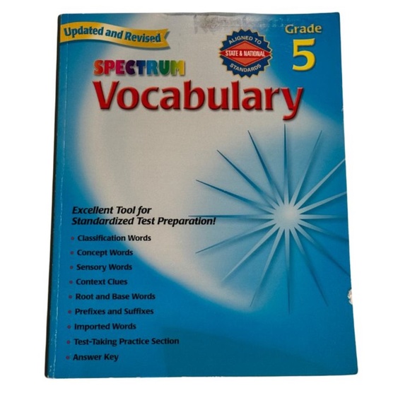 Set of 5 Spectrum Teaching Resources-5th grade- Math, ELA, Geography, Test Prep - Picture 2 of 11